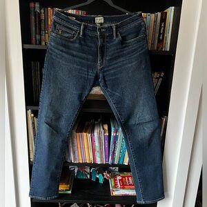 Todd Snyder ink wash jeans 32x32 slim fit stretch